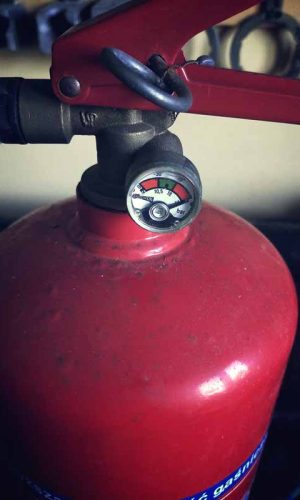 ciśnienie w gaśnicy